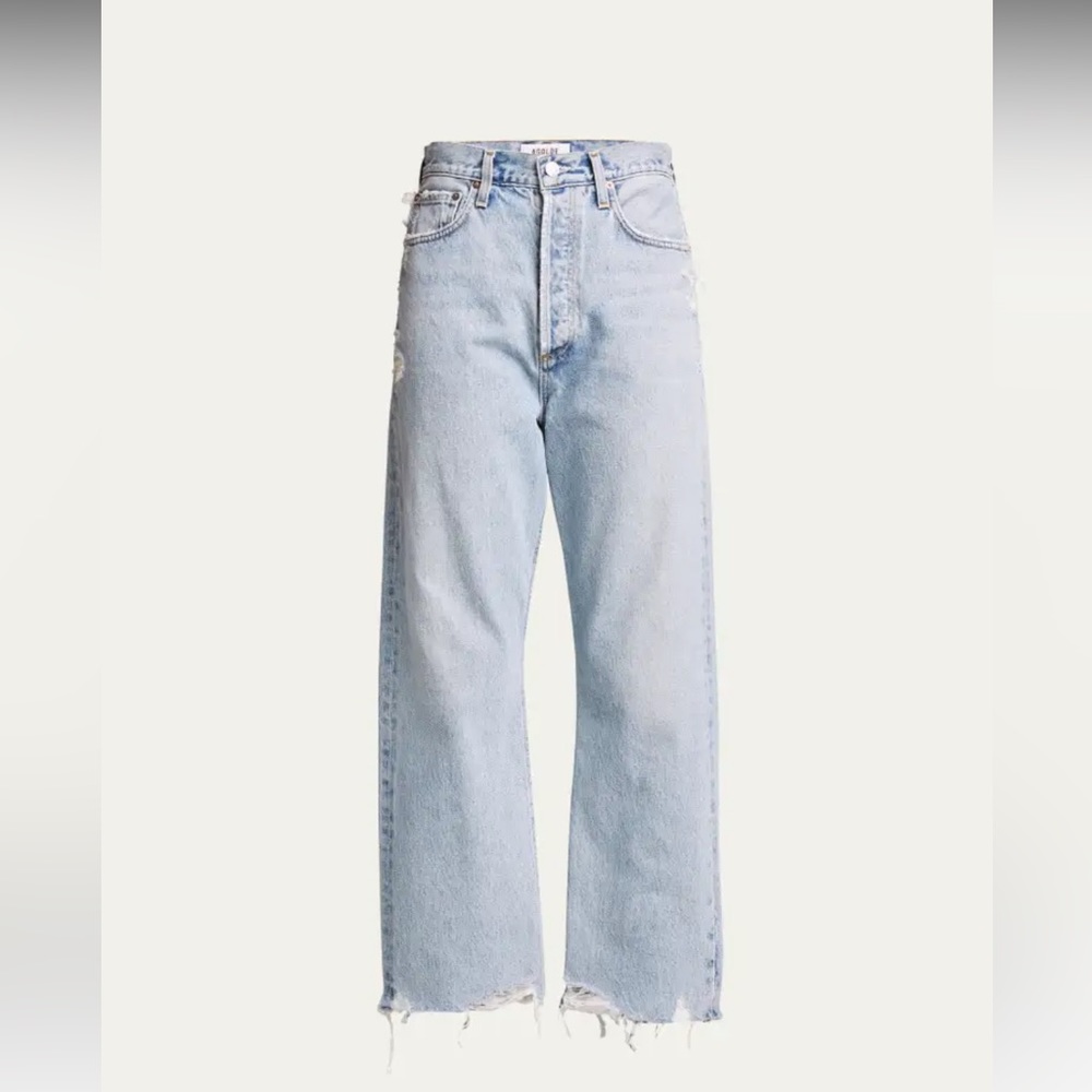 Agolde 90s cropped jeans, size 25